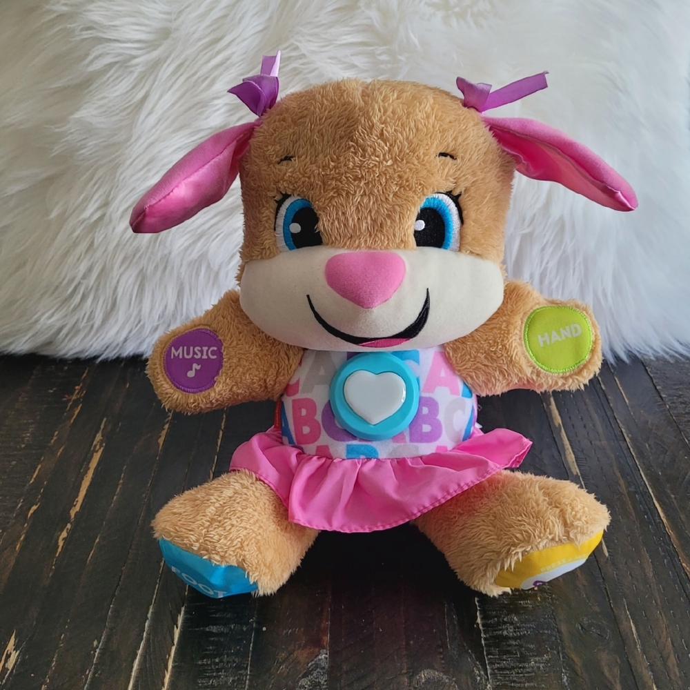 Fisher Price Laugh and Learn Smart Stages Interactive Puppy Dog Plush